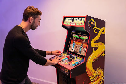 Arcade1Up MORTAL KOMBAT LEGACY 14 GAMES Wifi ENABLED ARCADE MACHINE