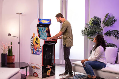 Arcade1Up PAC-MANIA EDITION LEGACY 14 GAMES Wifi ENABLED ARCADE MACHINE