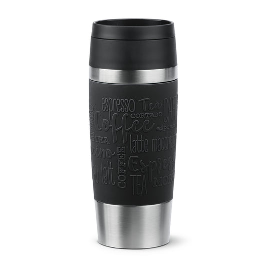 Tefal Travel Mug Classic N2020210 thermos 360 ml Noir, Acier inoxydable Acier inoxydable