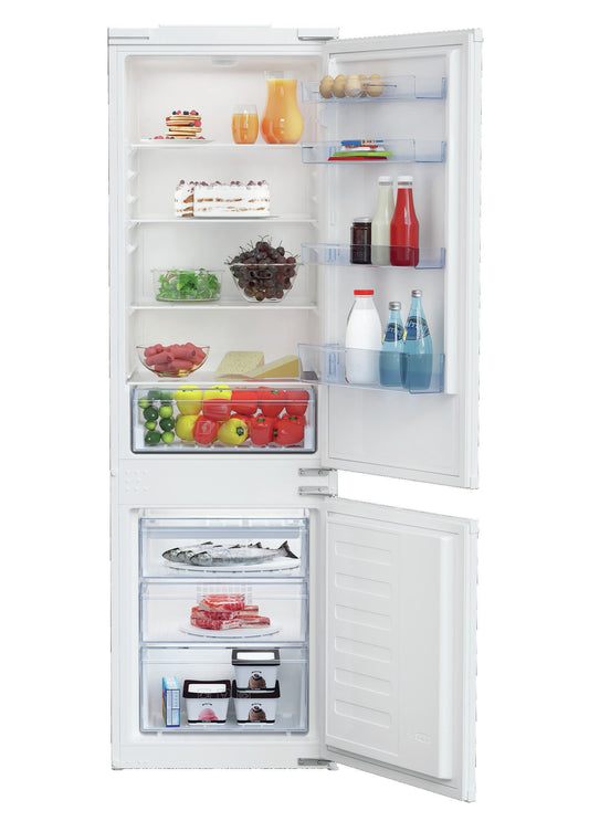 Beko BCHA275K3SN réfrigérateur-congélateur Intégré F Blanc