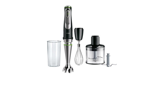 Braun MultiQuick 9 MQ 9135XI 0,6 L Mélangeur par immersion 1200 W Noir, Acier inoxydable