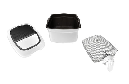 Moulinex Super Uno AM314010 friteuse Unique 2,2 L Autonome 1800 W Blanc