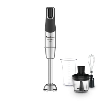 Moulinex InfinyForce Pro 0,8 L Mélangeur par immersion 1200 W Noir, Titane