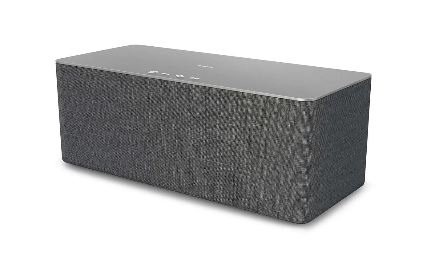 Philips TAW6505/10 haut-parleur portable et de fête Enceinte portable stéréo Gris 80 W