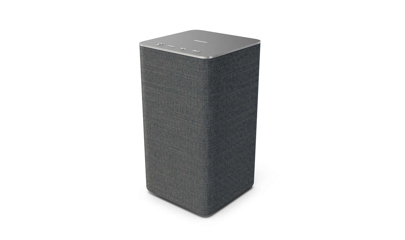 Philips TAW6205/10 haut-parleur portable et de fête Enceinte portable stéréo Gris 40 W