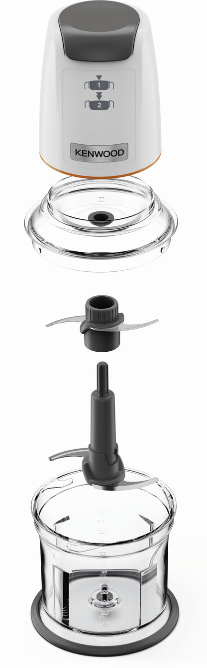 Kenwood CHP61.000WH hachoir électrique 0,5 L 500 W Gris, Blanc