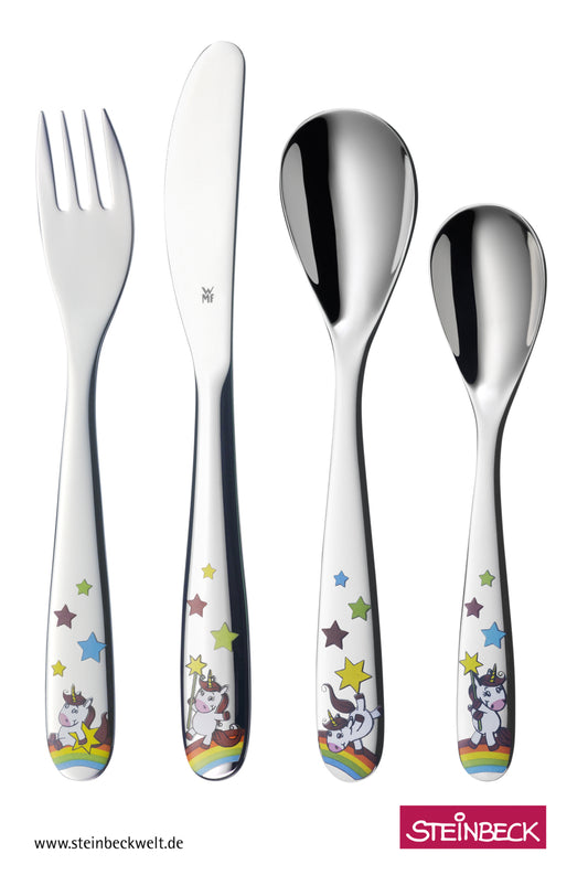 WMF 12.8605.6040 services de couverts 4 pièce(s) Multicolore, Acier inoxydable