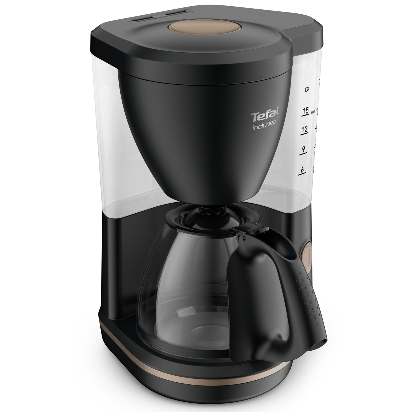 Tefal Includeo CM5338 Semi-automatique Machine à café filtre