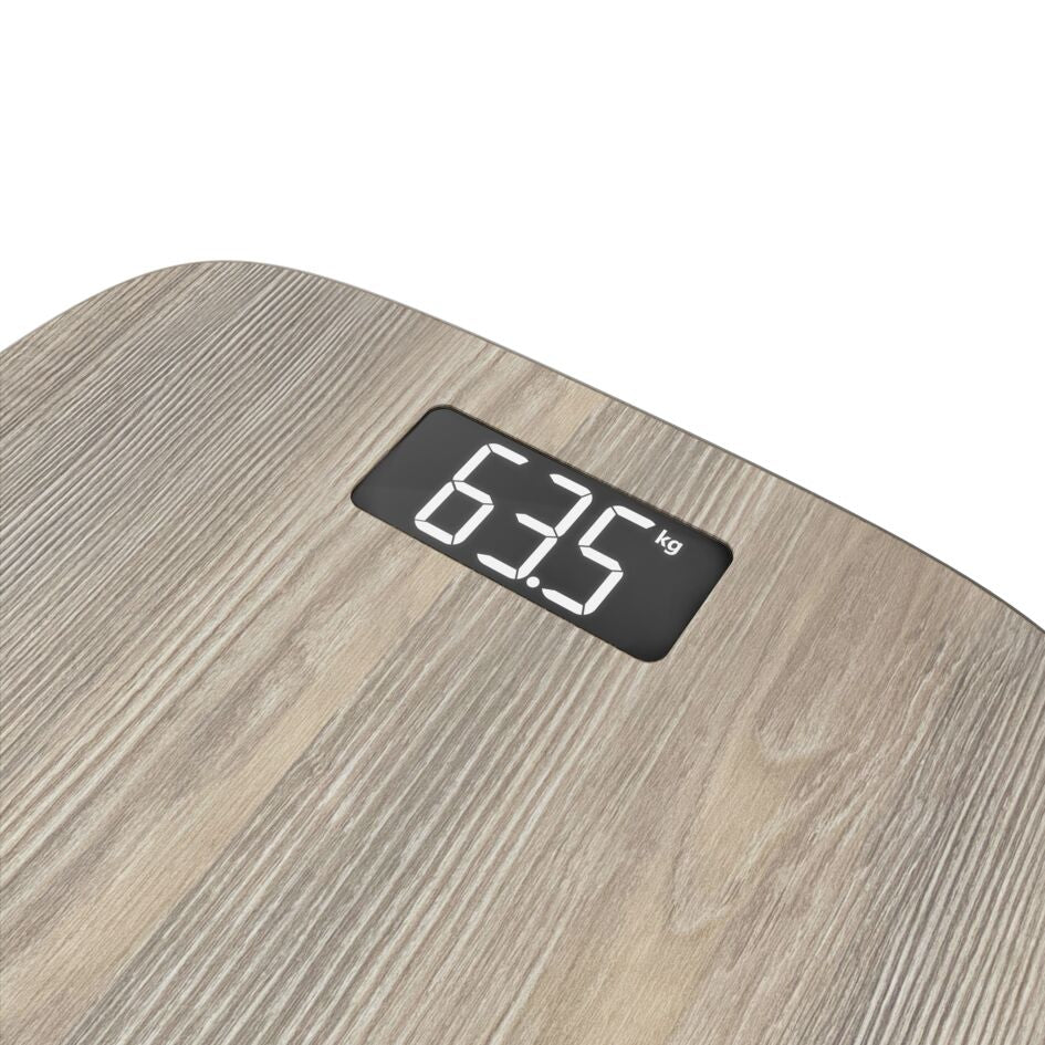 Tefal Origin PP1600 Ovale Bois Pèse-personne électronique