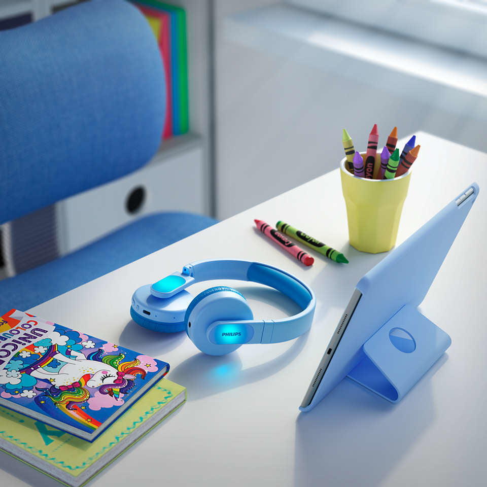 Philips TAK4206BL/00 écouteur/casque Avec fil &sans fil Arceau Appels/Musique USB Type-C Bluetooth Bleu