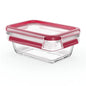 Tefal MasterSeal N10405 Rectangulaire Boîte 0,45 L Transparent, Rouge 1 pièce(s)