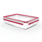 Tefal MasterSeal N10412 Rectangulaire Boîte 3 L Transparent, Rouge 1 pièce(s)