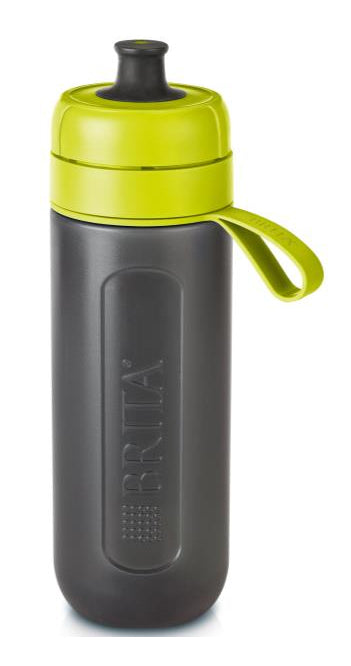 Brita 072254 filtre à eau Bouteille d'eau filtrante 0,6 L Noir, Jaune
