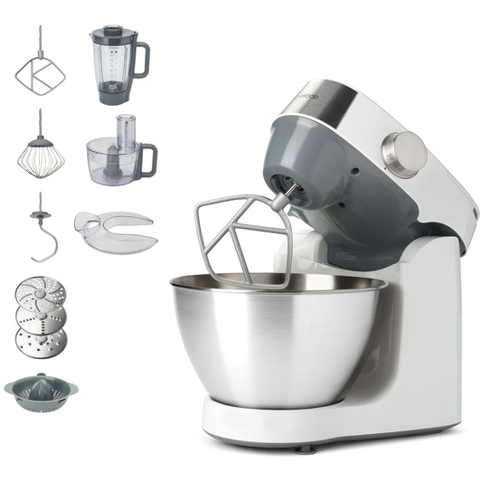 Kenwood Prospero+ robot de cuisine 1000 W 4,3 L Acier inoxydable, Blanc