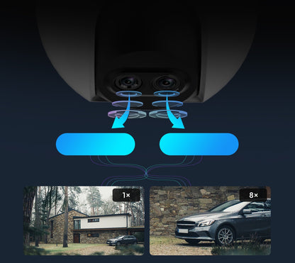 EZVIZ C8PF Sphérique Caméra de sécurité IP Intérieure et extérieure 1920 x 1080 pixels Plafond/mur