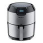Moulinex Easy Fry EZ401D10 friteuse Unique 4,2 L 1500 W Friteuse d’air chaud Noir, Acier inoxydable