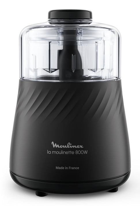 Moulinex DP7108 hachoir électrique 0,5 L 800 W Noir, Transparent