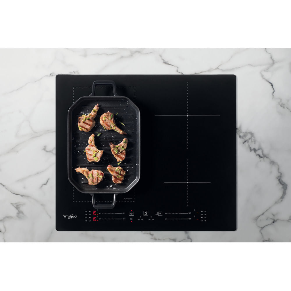 Whirlpool Plaque induction FlexiCook 4 foyers - WLS7960NE -