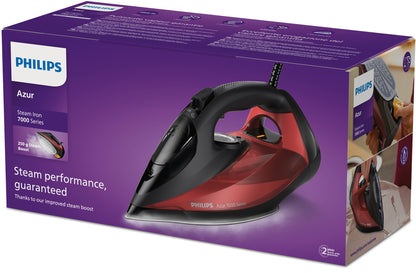 Philips 7000 series DST7022/40 Fer à vapeur HV noir/rouge
