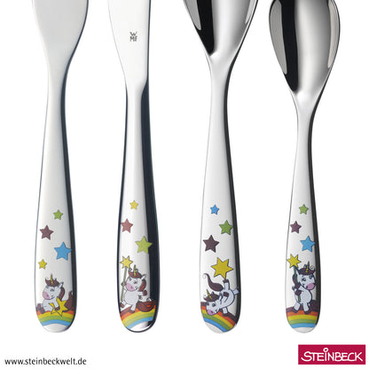 WMF 12.8605.6040 services de couverts 4 pièce(s) Multicolore, Acier inoxydable