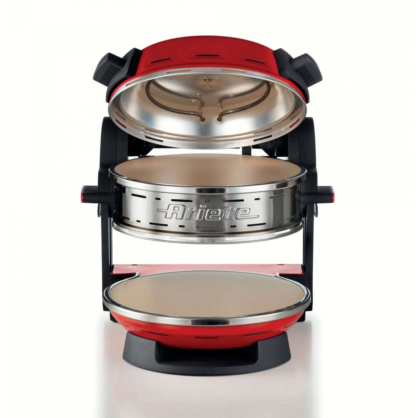 Ariete 0927/00 Machine et four à pizzas 2 pizza(s) 2300 W Rouge