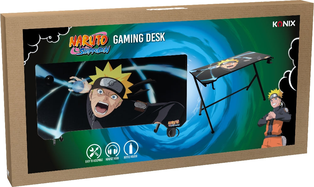 Konix Naruto 20250207 bureau d'ordinateur Noir