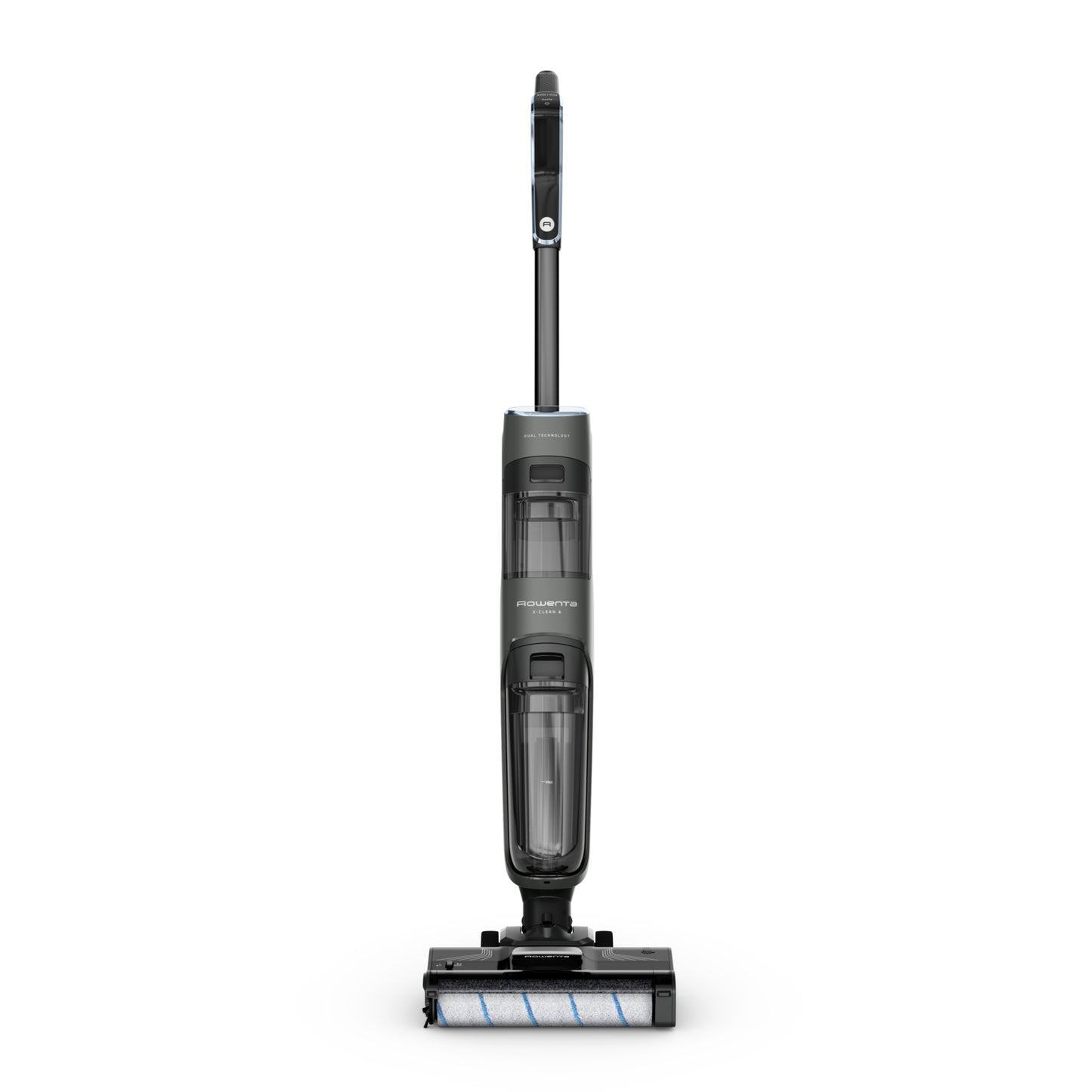 Rowenta X-Clean 4 GZ5035WO aspirateur balai et balai électrique Batterie Sec&humide mousse Sans sac 200 W Gris
