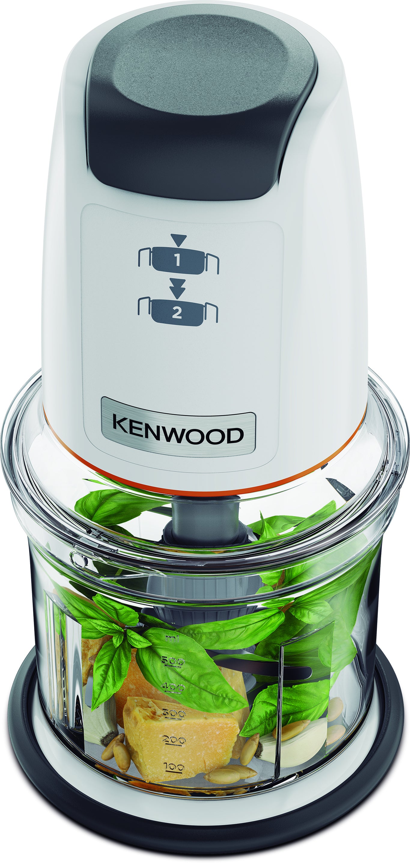 Kenwood CHP61.000WH hachoir électrique 0,5 L 500 W Gris, Blanc