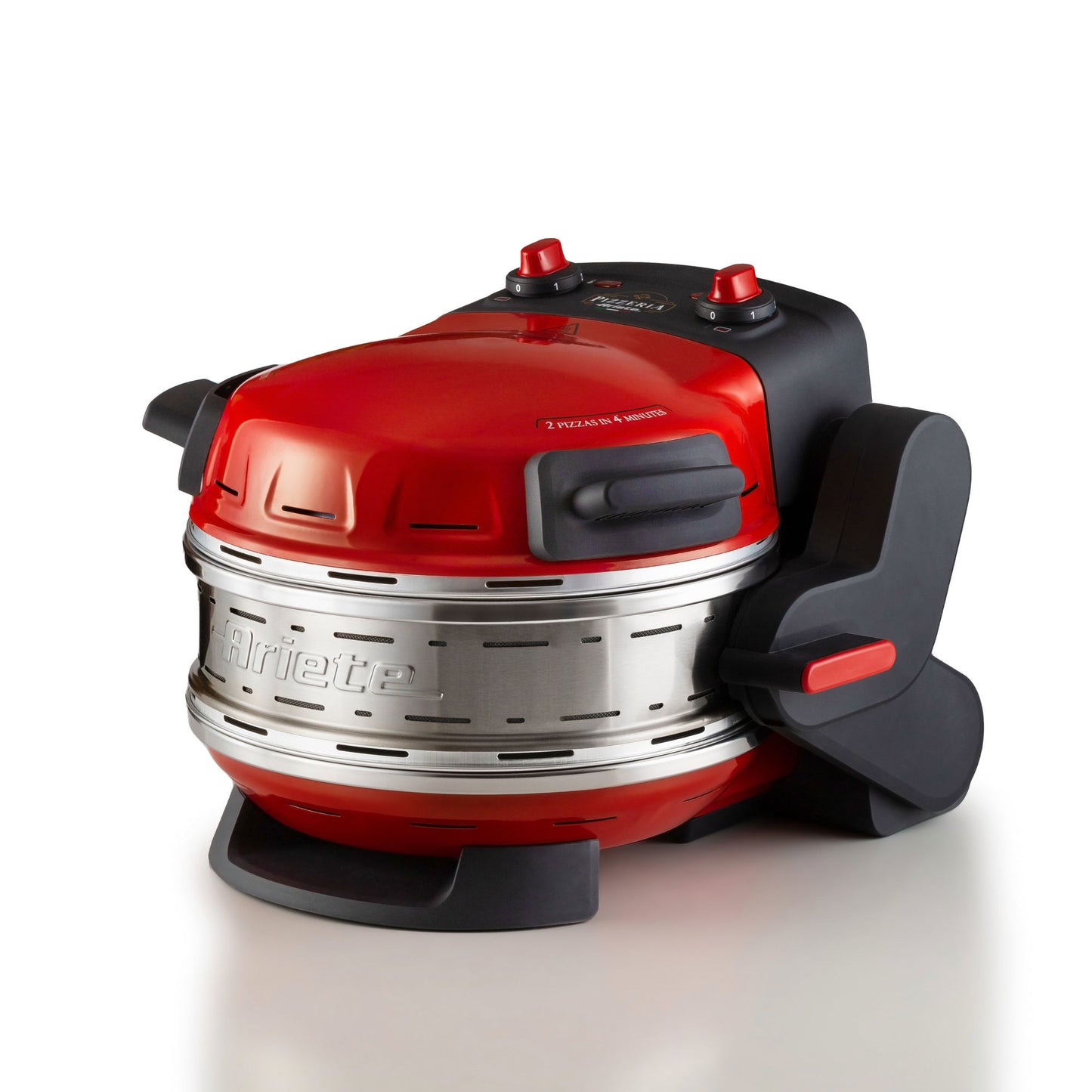 Ariete 0927/00 Machine et four à pizzas 2 pizza(s) 2300 W Rouge