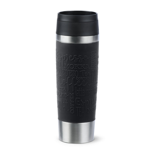 Tefal Travel Mug Classic N2022010 thermos 500 ml Noir, Acier inoxydable Acier inoxydable