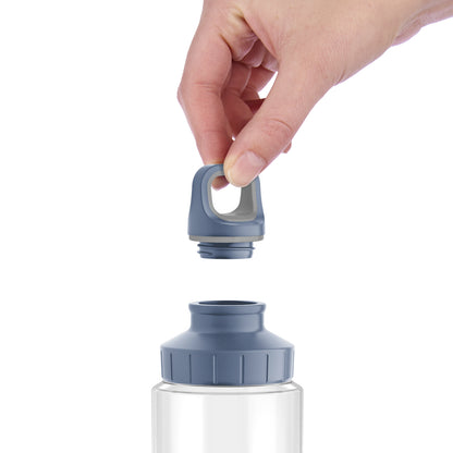 Tefal Drink2Go Eco N3033510 gourde Utilisation quotidienne, Randonnée 700 ml Tritan Bleu, Transparent