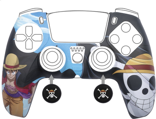 Konix Kit de protection dualsense One Piece