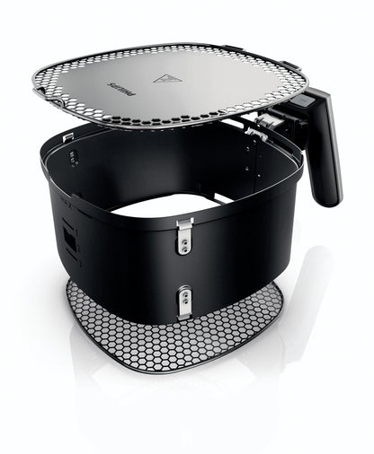 Philips Viva Collection HD9980/25 accessoire de friteuse Noir, Argent